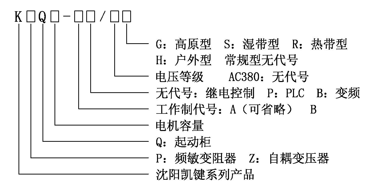 KPQ低壓頻敏起動(dòng)柜